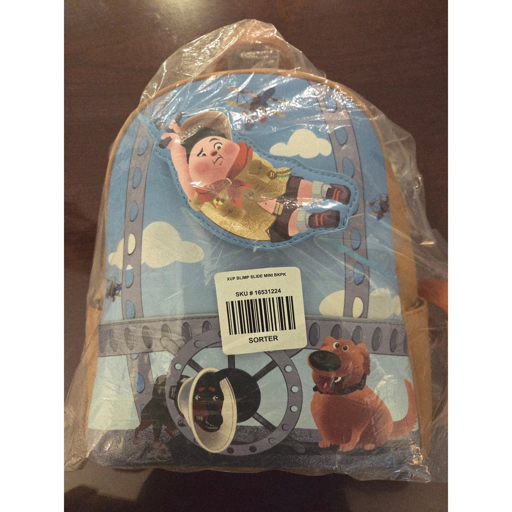 Danielle Nicole Pixar Up Carl Fredricksen Flying Mini Backpack NWT